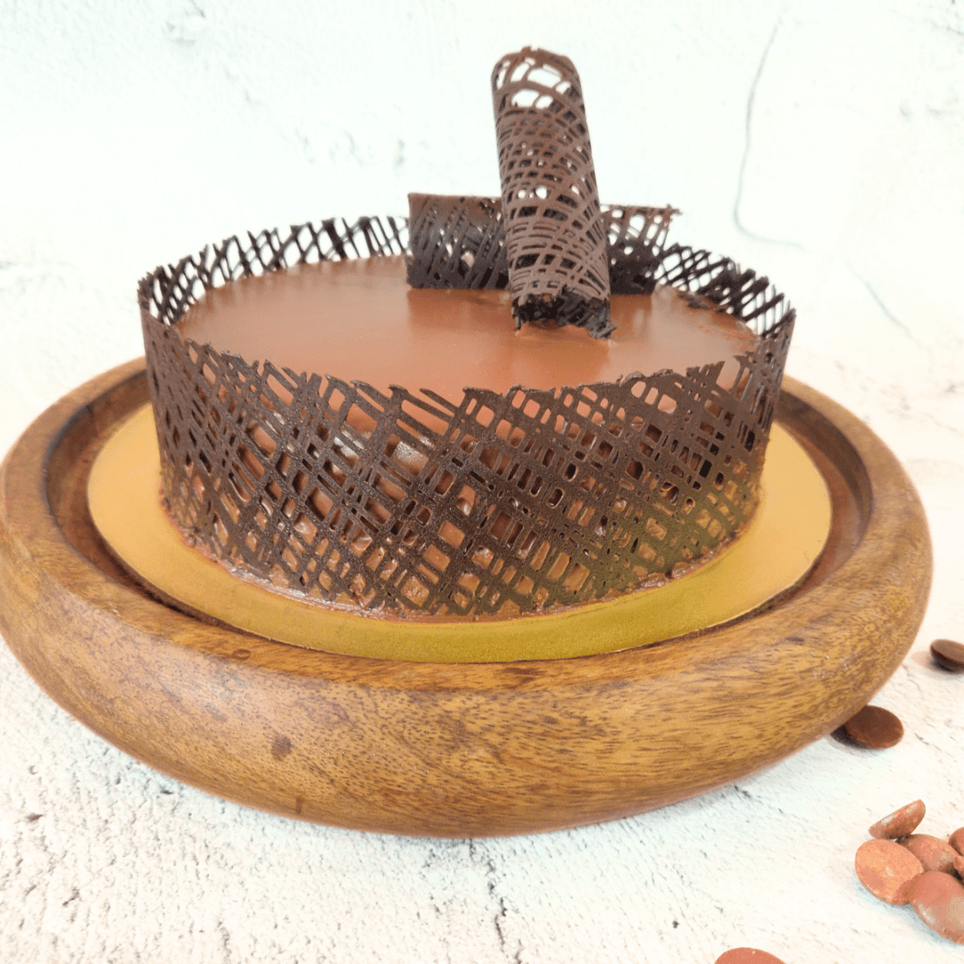 Vegan Callebaut Truffle Cake - Sentient Steps - Healthy Vegan Cakes