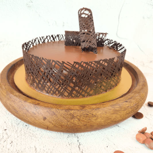 Vegan Callebaut Truffle Cake - Sentient Steps - Healthy Vegan Cakes