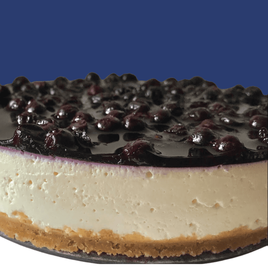 Vegan Blueberry Cheesecake - Sentient Steps - Healthy Vegan Cakes