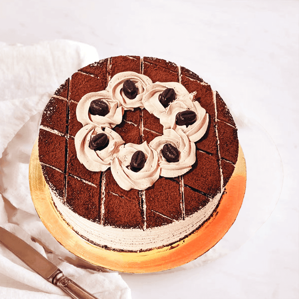 Vegan Chocolate Cappuccino Cake - Sentient Steps - Healthy Vegan Cakes