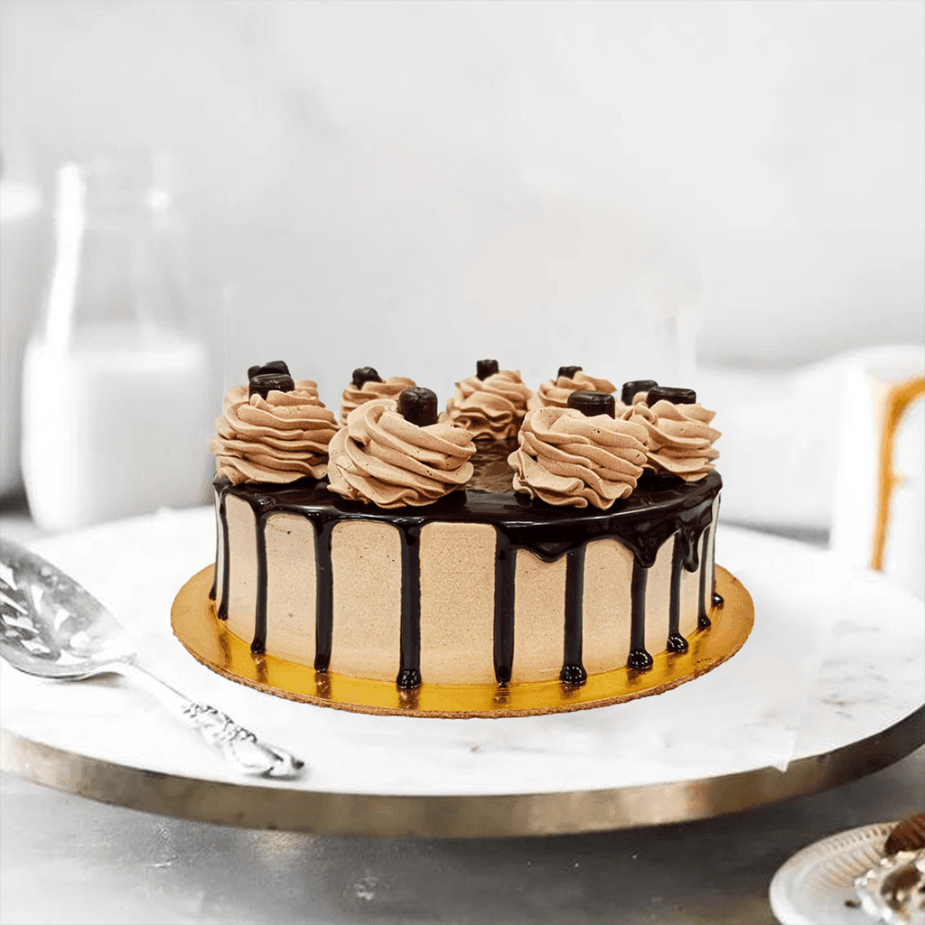 Vegan Coffee Mocha Cake - Sentient Steps - Healthy Vegan Cakes
