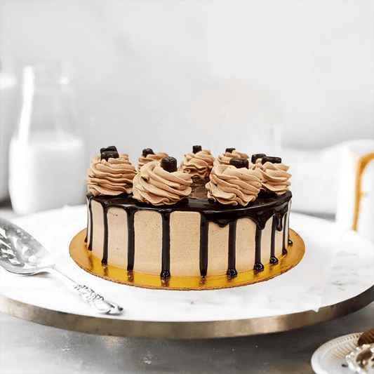 Vegan Coffee Mocha Cake - Sentient Steps - Healthy Vegan Cakes