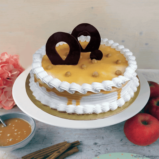 Vegan Butterscotch Flavored Cake - Sentient Steps - Healthy Vegan Cakes