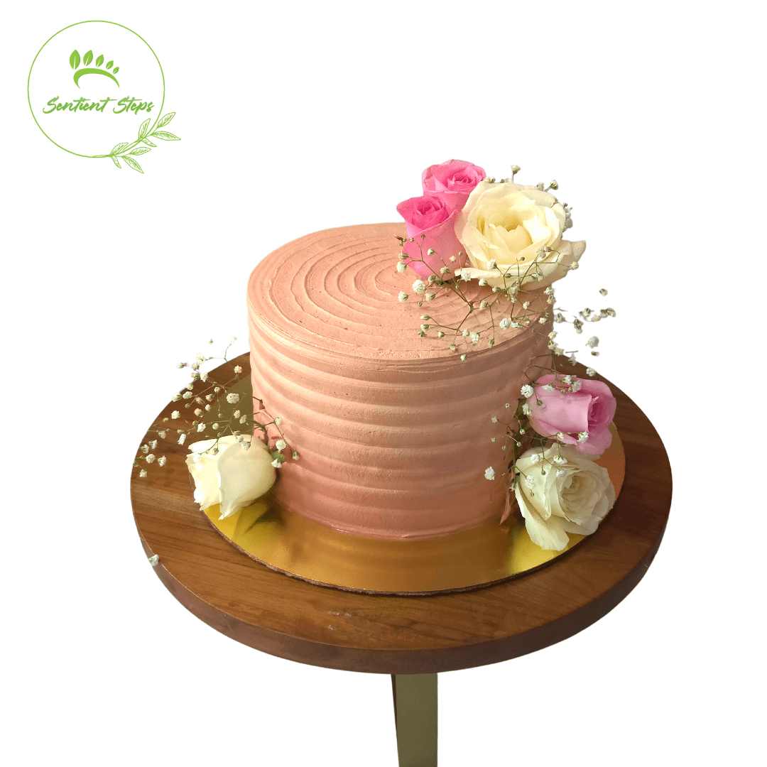 Vegan Wedding & Engagement Cakes - Sentient Steps - Healthy Vegan Cakes