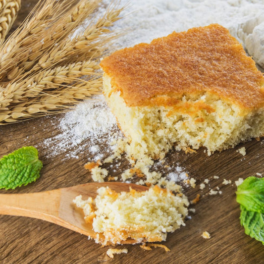 Vegan-millet-gluten-free-cake-sponge-Sentient Steps