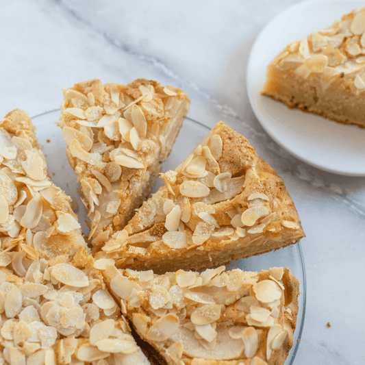 Keto Gluten-Free Protein Rich Almond Tea Cake - Sentient Steps - Healthy Vegan Cakes