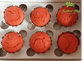 Vegan Red Velvet Cup Cakes (Pack of 6) - Sentient Steps - Healthy Vegan Cakes