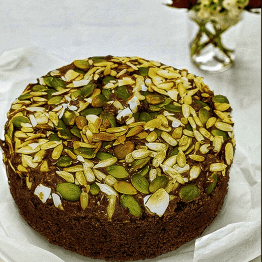 Gluten-Free Protein Rich Nut & Seed Cake - Sentient Steps - Healthy Vegan Cakes