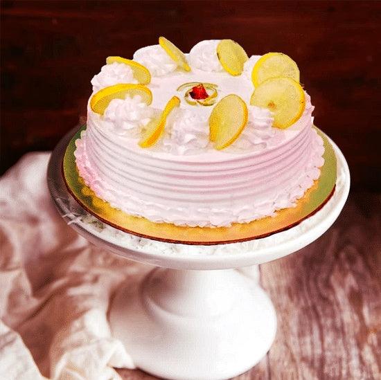 Vegan Lemon Flavored Cake - Sentient Steps