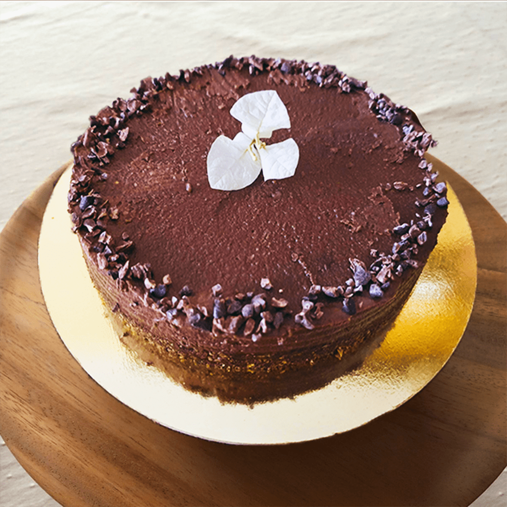 Raw Sugar Free Gluten Free WFPB Chocolate Brownie - Sentient Steps - Healthy Vegan Cakes